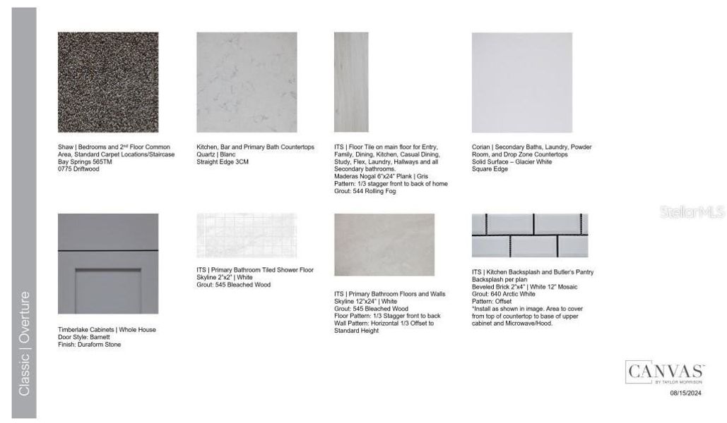 Design Selections - This home is currently under construction - selections are subject to change