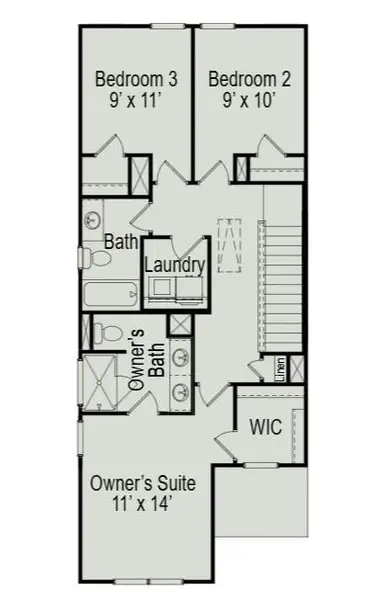 Rutledge 2nd Floor Layout