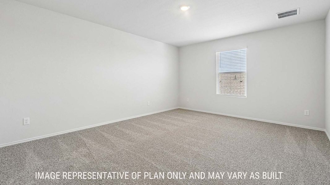 Spacious, unfurnished interior of a new home in Pecan Creek, Temple (Image 18). Spacious, unfurnished interior of a new home in Pecan Creek, Temple (Image 18).