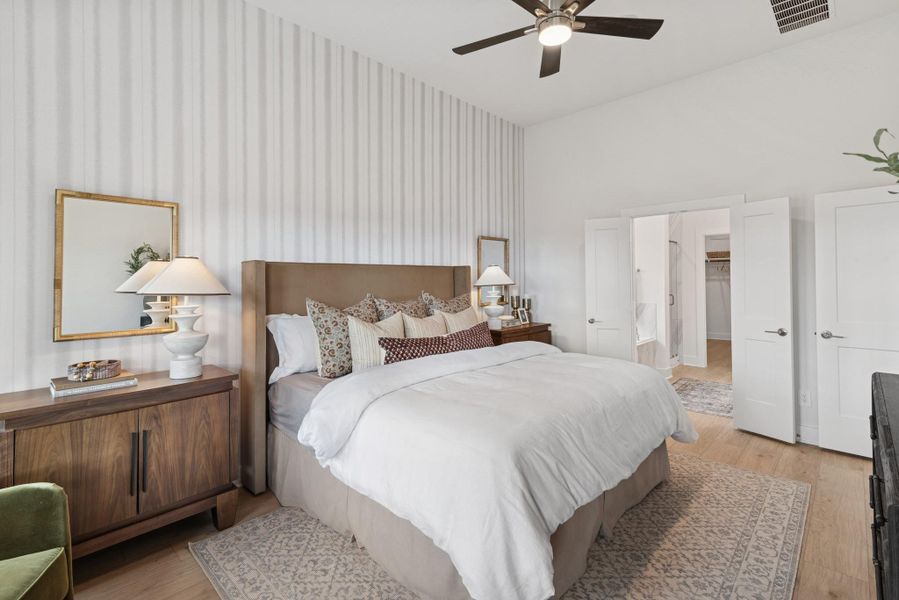 Furnished interior view inside a new home in Wildrye, Waller (Image 35).