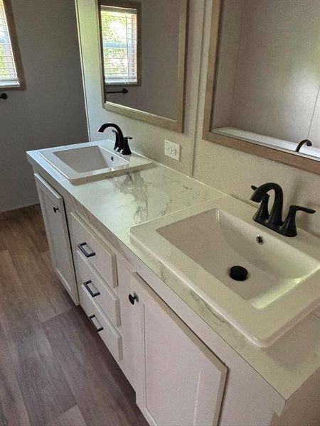 Close-up of interior finishes inside a home in , Kemp (Image 4).