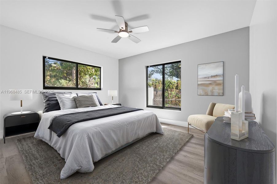 Furnished interior view inside a new home in , Fort Lauderdale (Image 7).