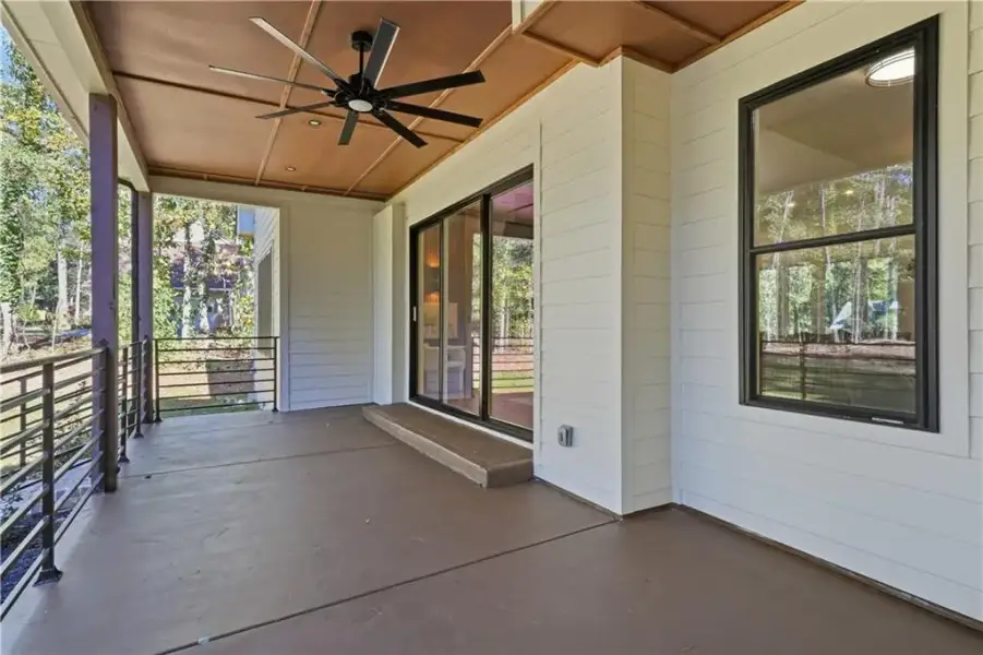 Exterior details and patio area of a home in , Fayetteville (Image 4). Exterior details and patio area of a home in , Fayetteville (Image 4).