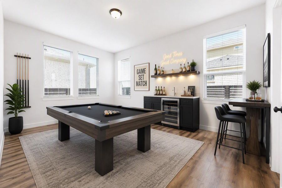 Virtually staged, endless possibilites for this room!