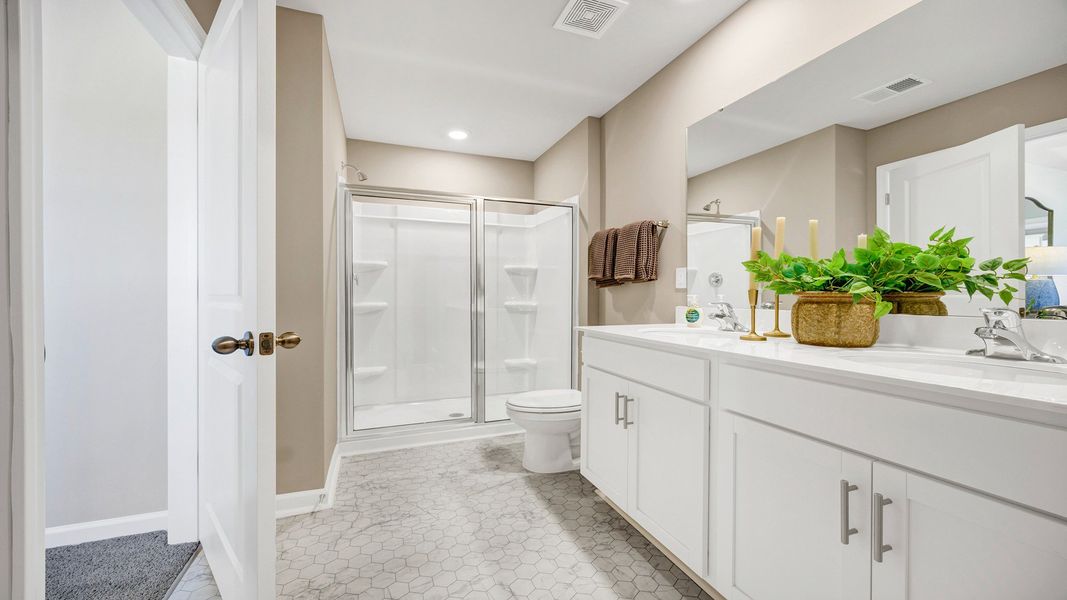 Furnished interior view inside a new home in The Park at Wilkinson, Orangeburg (Image 16).