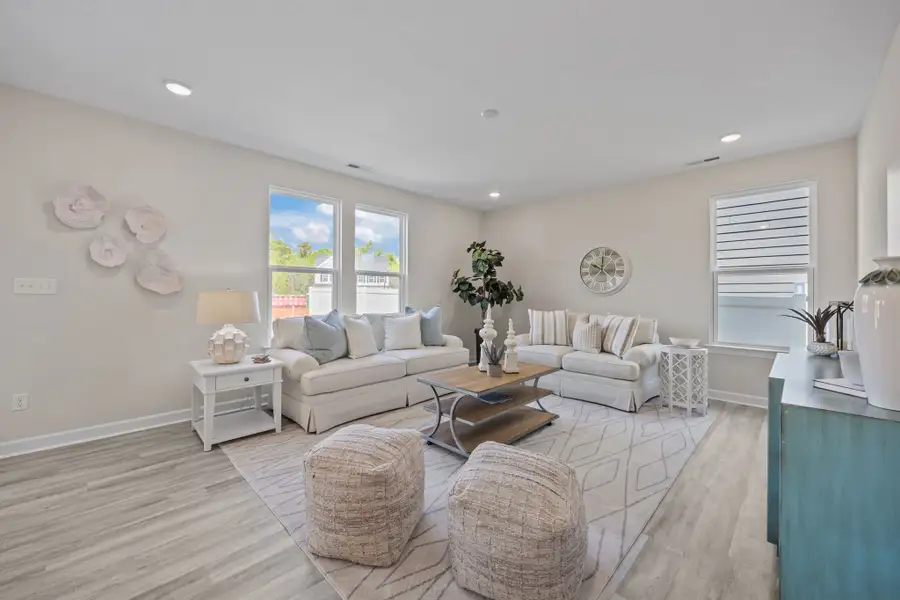 Furnished interior view inside a new home in Neill's Pointe, Angier (Image 13).