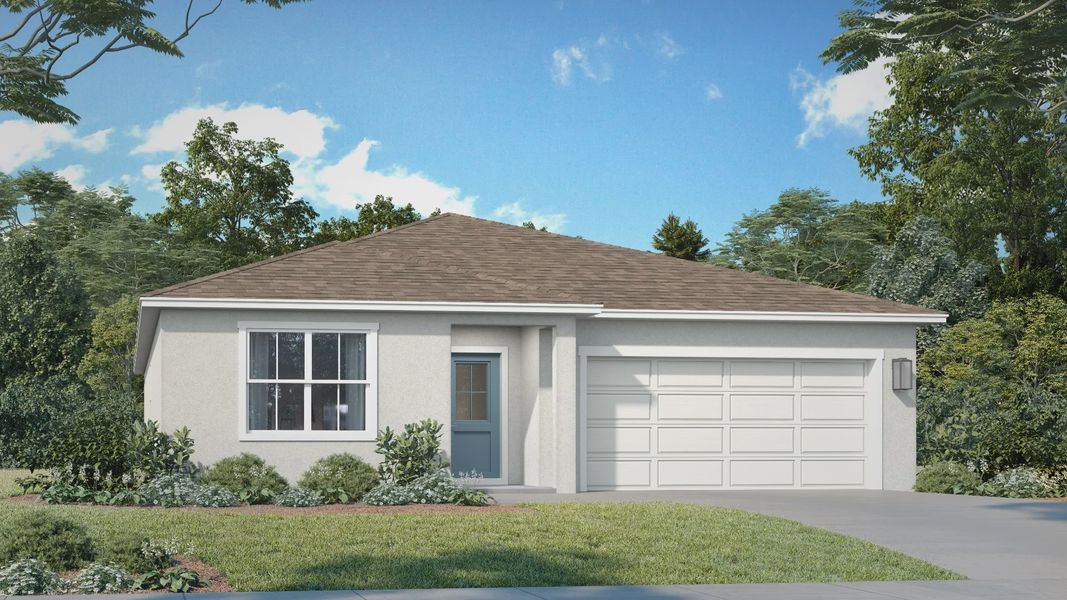 Representative exterior photo of a completed home built from the Atwood by DRB Homes in Hamilton Bluff, Haines City, FL (Image 22). Representative exterior photo of a completed home built from the Atwood by DRB Homes in Hamilton Bluff, Haines City, FL (Image 22).