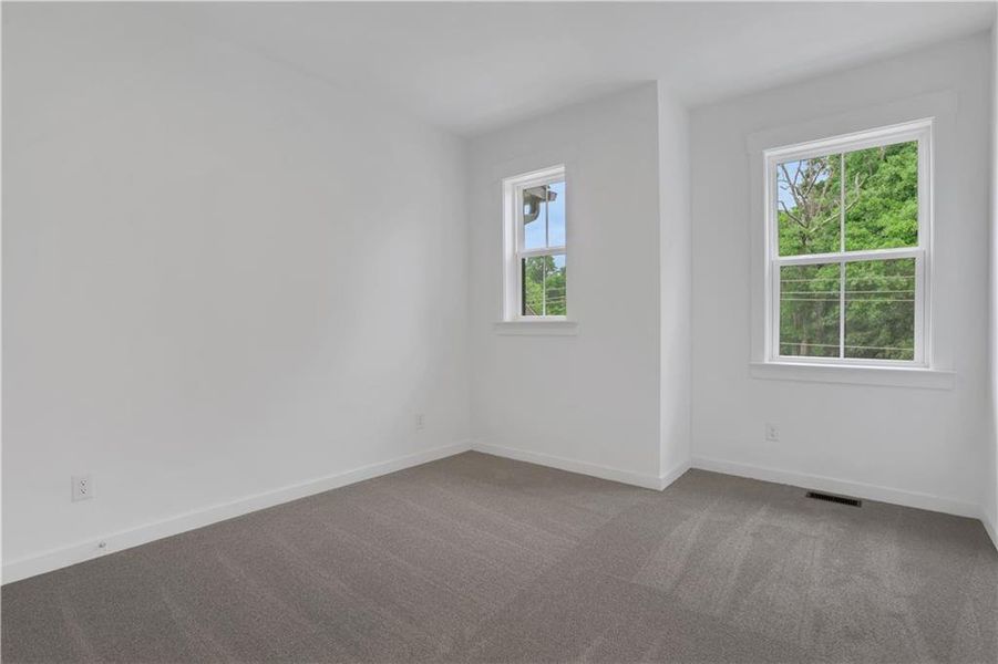Spacious, unfurnished interior of a new home in The Groves at Myrtle, Roswell (Image 12).