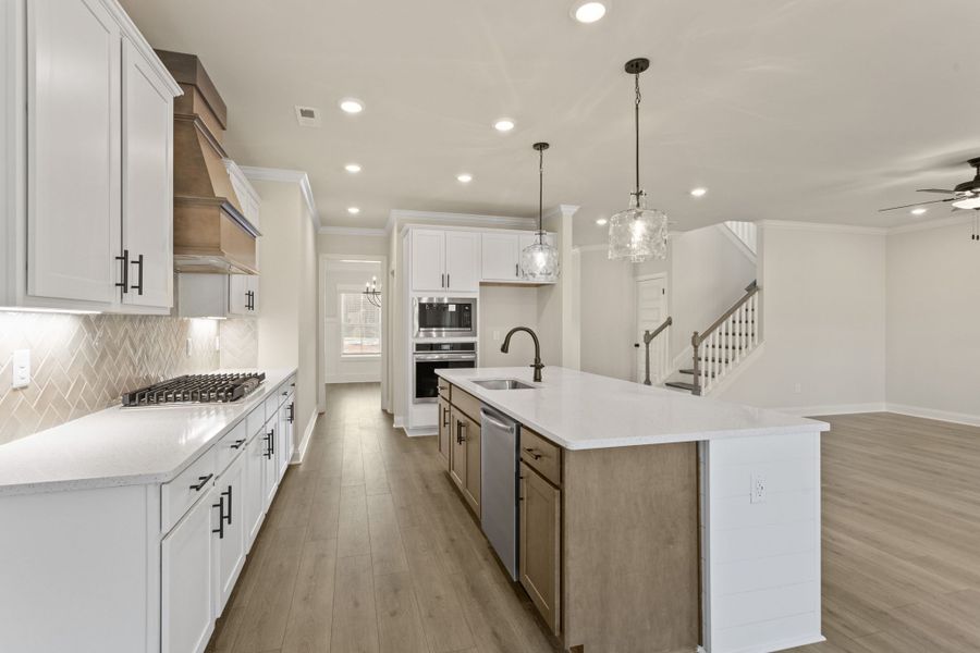 Furnished interior view inside a new home in Cherokee Knoll, Williamston (Image 7).