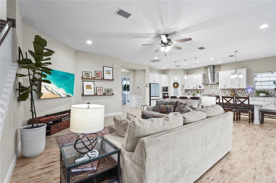 Furnished interior view inside a new home in , Parrish (Image 13).