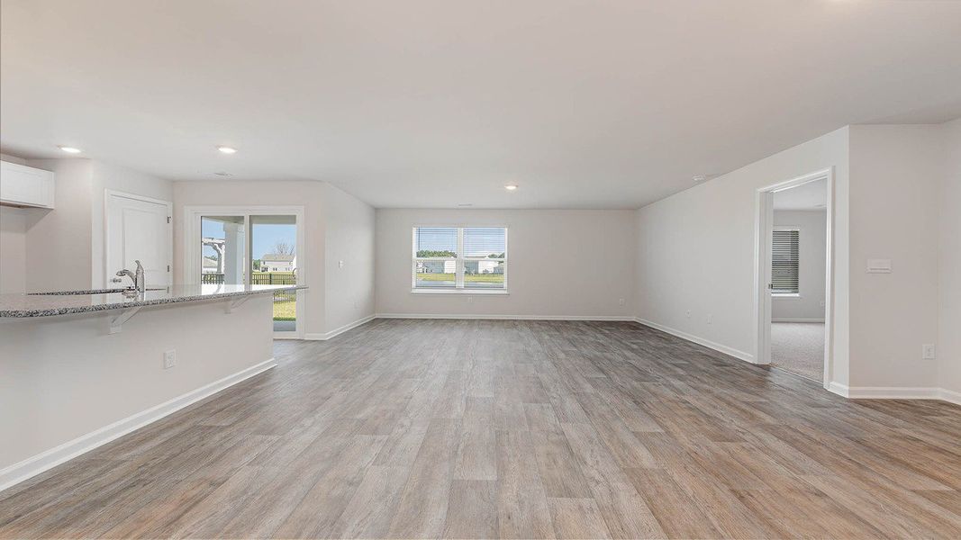 Spacious, unfurnished interior of a new home in The Meadows at Wildwood Village, Shallotte (Image 11).