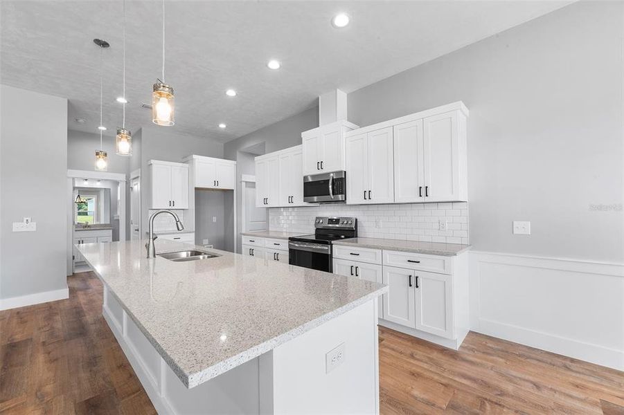 Furnished interior view inside a new home in , Lake City (Image 9).