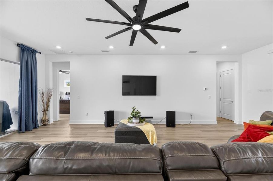 Furnished interior view inside a new home in Robin's Cove at Epperson, Wesley Chapel (Image 6).