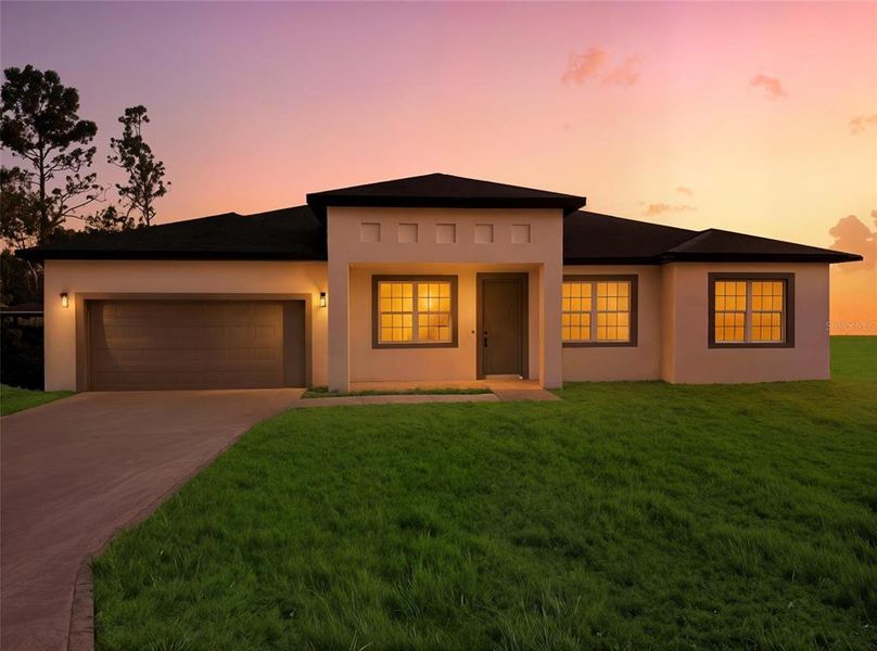 Exterior details and patio area of a home in , Ocala (Image 2).