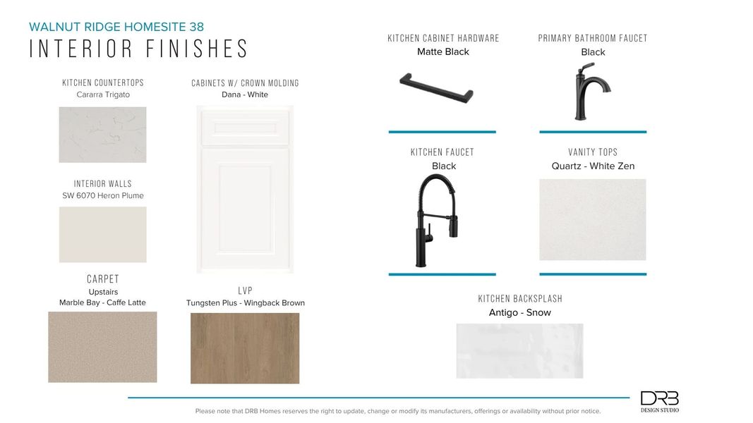 Furnished interior view inside a new home in Walnut Ridge, Inman (Image 25).