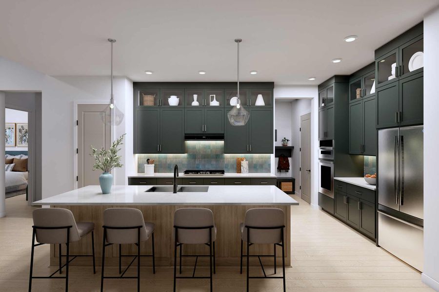 The McCamey - Optional Cooktop