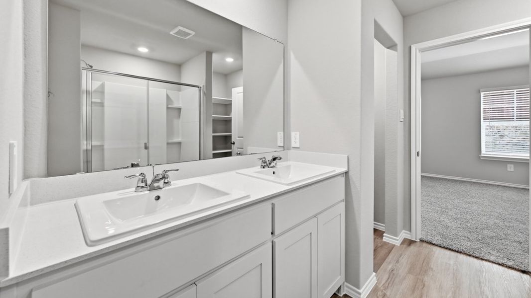 Furnished interior view inside a new home in Legado, Cleburne (Image 13).