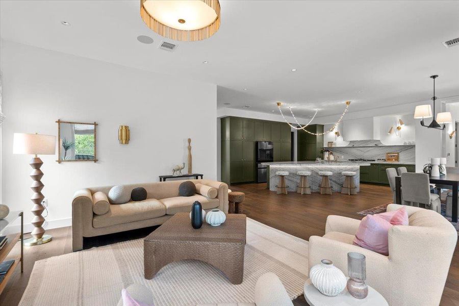 Wonderful open floorplan.