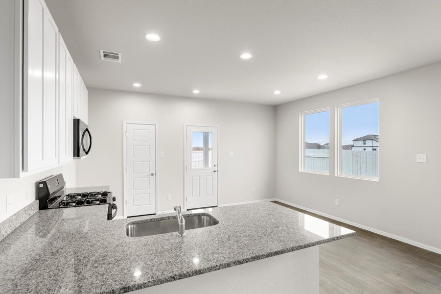 Furnished interior view inside a new home in Casetta Ranch, Kyle (Image 13).