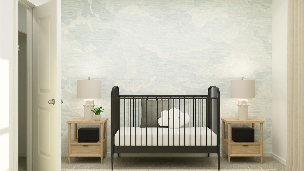 Furnished interior view inside a new home in Firefly Pointe, Hutto (Image 3).