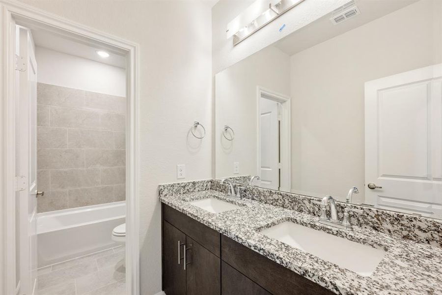 Furnished interior view inside a new home in Godley Ranch Elements, Godley (Image 12). Furnished interior view inside a new home in Godley Ranch Elements, Godley (Image 12).