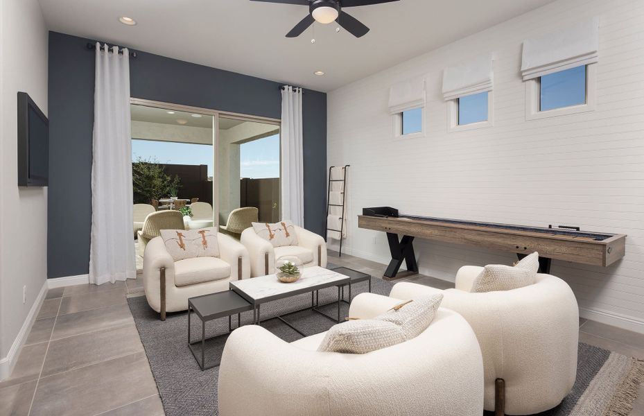 Representative furnished interior of a home built from the Acclaim by Pulte Homes in Regent Hills - Enchantment Series, Buckeye (Image 10).