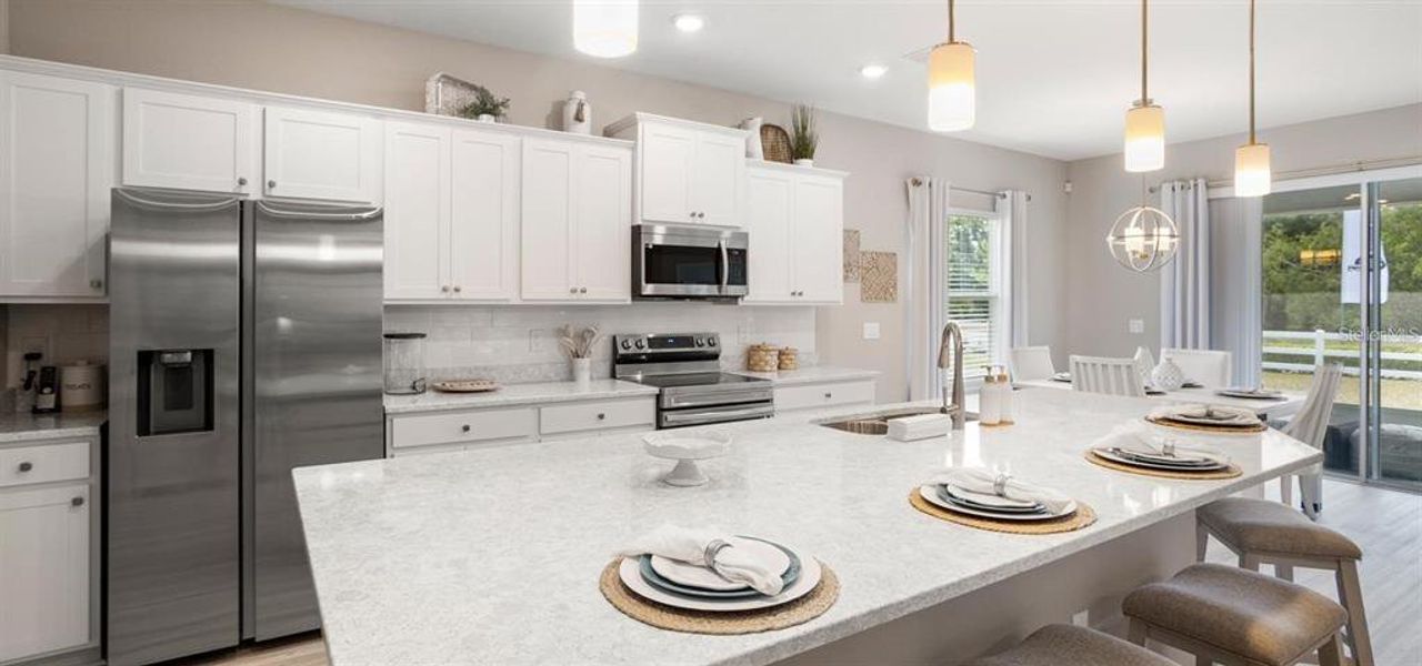 Furnished interior view inside a new home in The Lakes, Lake Alfred (Image 12).