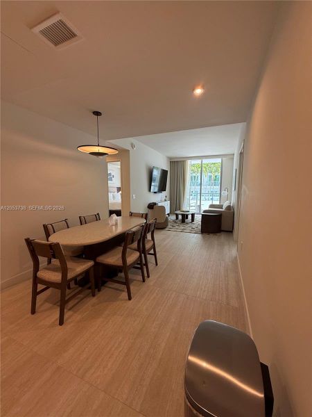 Furnished interior view inside a new home in , Miami (Image 18). Furnished interior view inside a new home in , Miami (Image 18).
