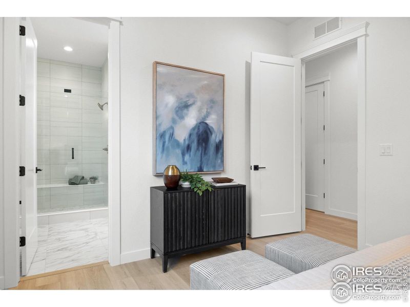 Furnished interior view inside a new home in Westerly, Erie (Image 27).