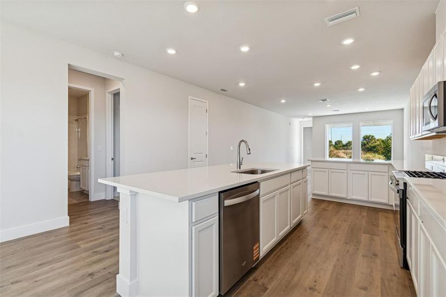 Furnished interior view inside a new home in Vistera of Venice – Garden Series, Nokomis (Image 5).