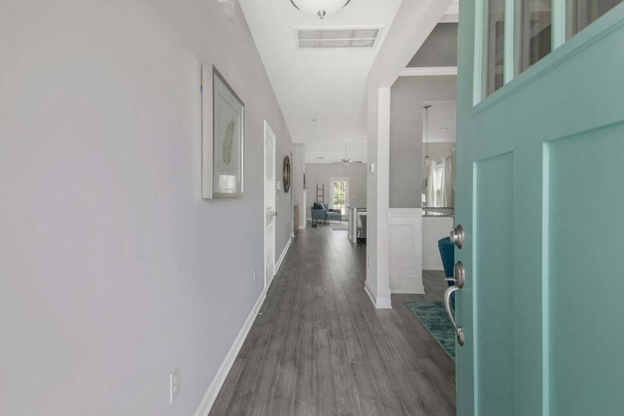 Representative unfurnished interior of a home built from the Rivermist by Caviness & Cates Communities in Maggie Way, Wendell (Image 137).