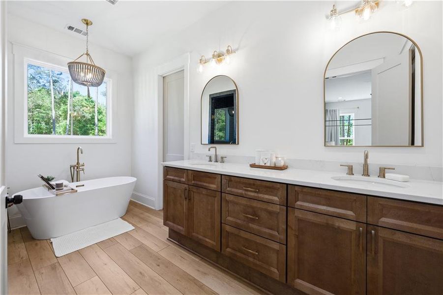 Furnished interior view inside a new home in , Good Hope (Image 10).