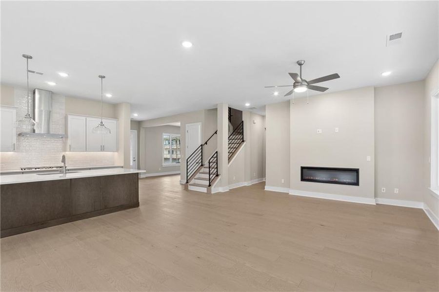Spacious, unfurnished interior of a new home in Ellis, Marietta (Image 12). Spacious, unfurnished interior of a new home in Ellis, Marietta (Image 12).