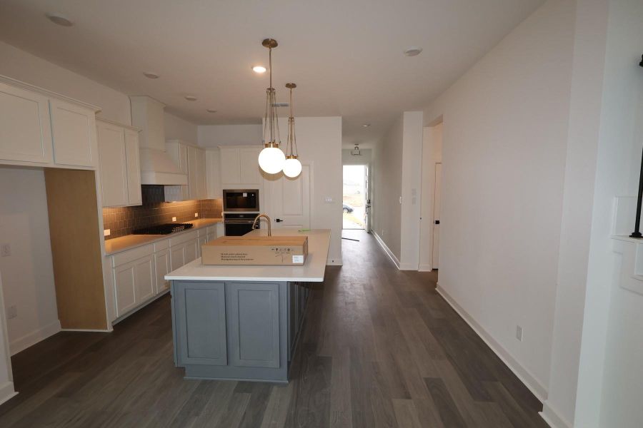 Furnished interior view inside a new home in Pomona 45' Homesites, Manvel (Image 4). Furnished interior view inside a new home in Pomona 45' Homesites, Manvel (Image 4).