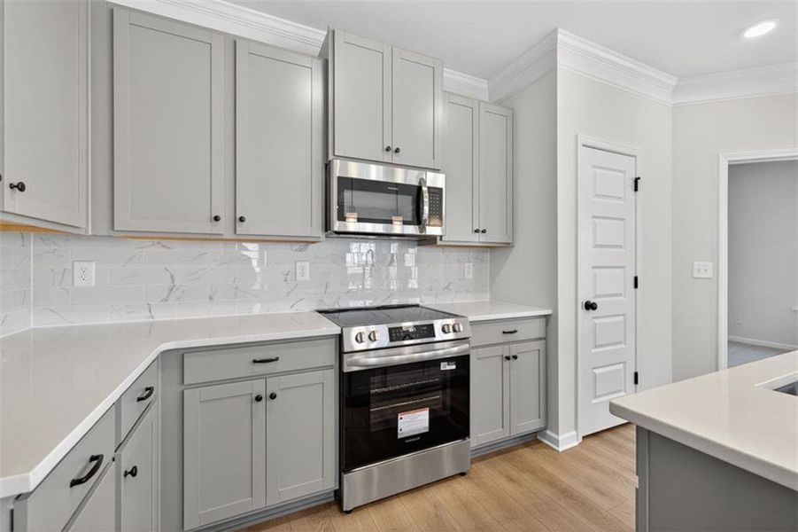 Furnished interior view inside a new home in Roxeywood Park, Winder (Image 19). Furnished interior view inside a new home in Roxeywood Park, Winder (Image 19).