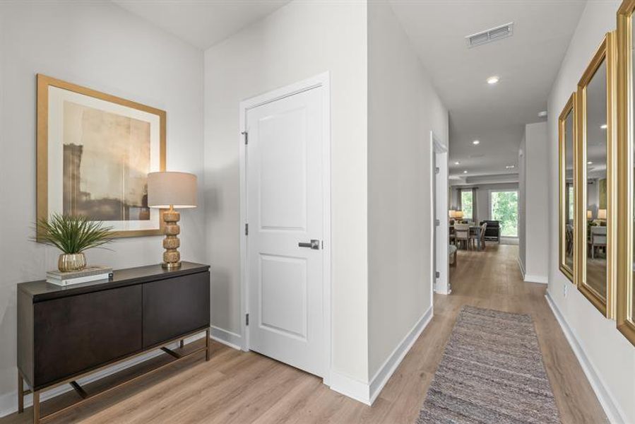 Representative furnished interior of a home built from the Silverleaf by Ryan Homes in East Lake, Leland (Image 42). Representative furnished interior of a home built from the Silverleaf by Ryan Homes in East Lake, Leland (Image 42).