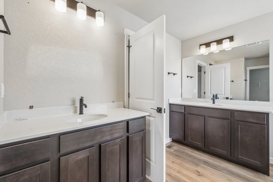 Furnished interior view inside a new home in Aspen Ranch, Fountain (Image 12).