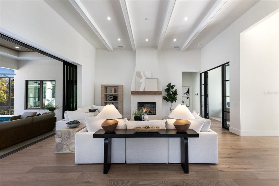 Furnished interior view inside a new home in , Sarasota (Image 49).