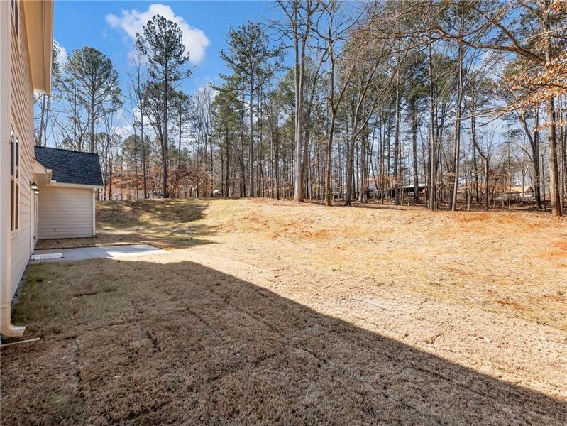 Exterior details and patio area of a home in , Winder (Image 4).