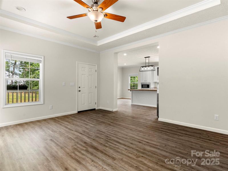 Spacious, unfurnished interior of a new home in , Hendersonville (Image 16).