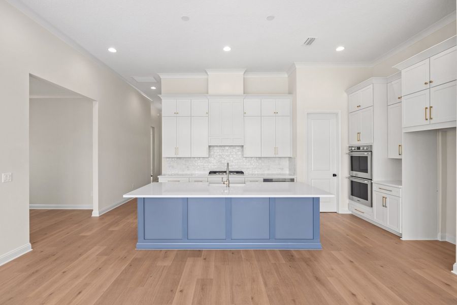 Representative furnished interior of a home built from the Aurora by Riverside Homes in Hidden Creek at SilverLeaf Phase 1, St. Augustine (Image 13).