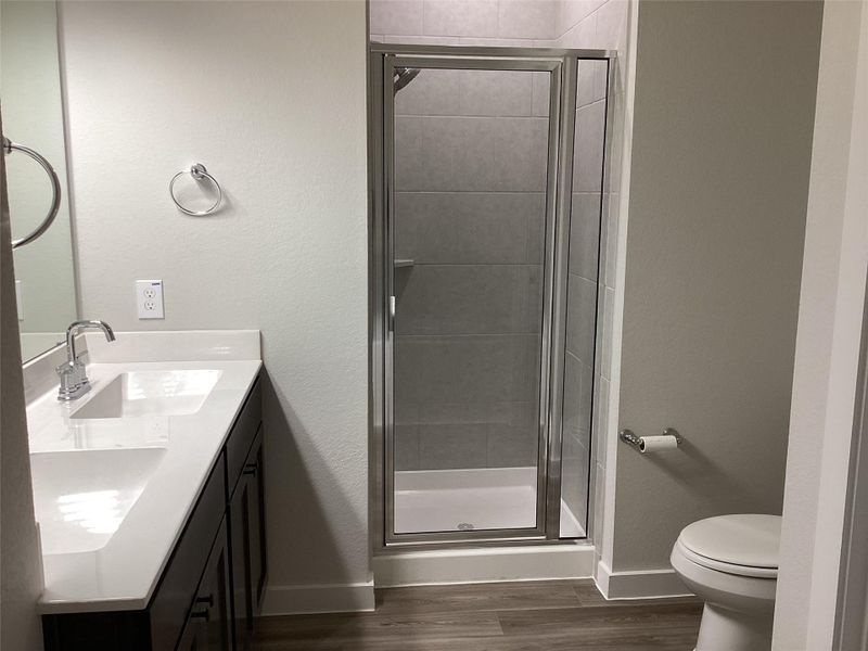 Furnished interior view inside a new home in Willow Trace 45' at Willow Trace, Spring (Image 6).