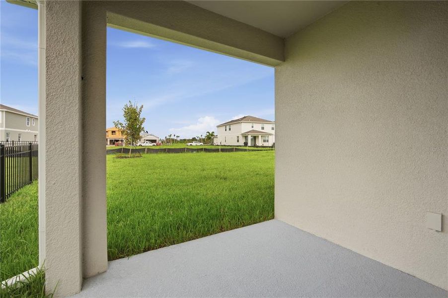 Exterior details and patio area of a home in Waterset, Apollo Beach (Image 3).
