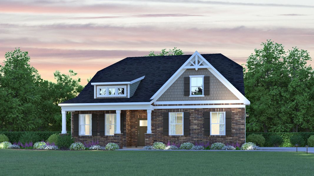 Representative exterior photo of a completed home built from the Reedy by Veranda Homes in Foxbank, Gray Court, SC (Image 26).