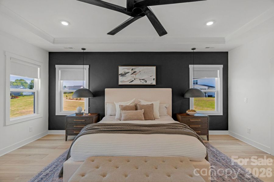 Furnished interior view inside a new home in , Fort Mill (Image 41).