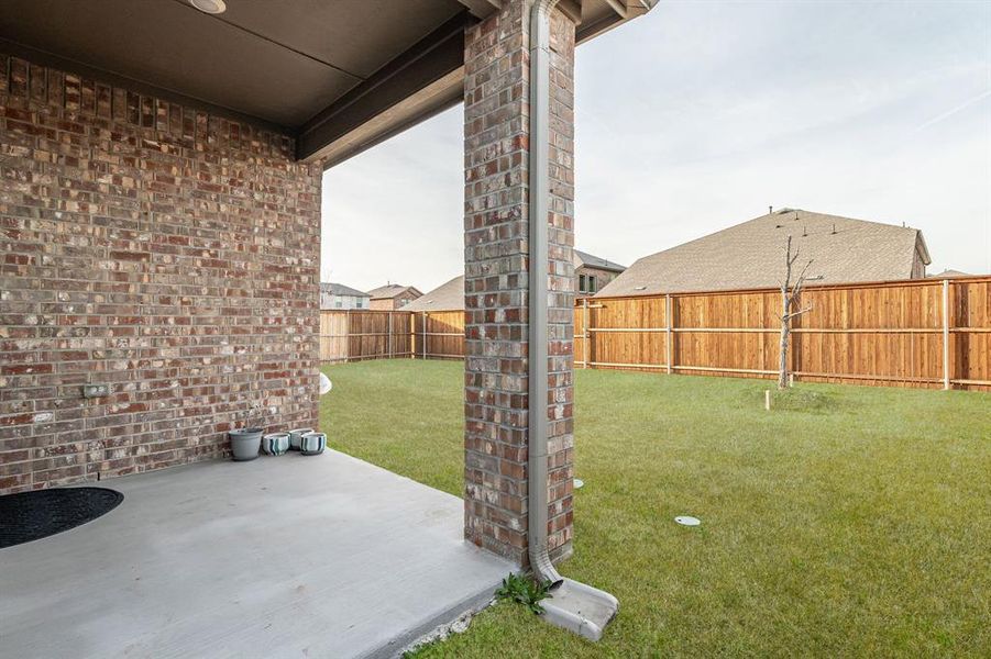 Covered porch