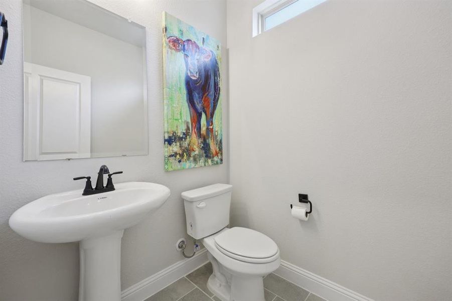 Powder Bath first Floor