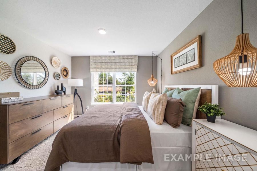 Furnished interior view inside a new home in Sierra Vista, Rosharon (Image 28).