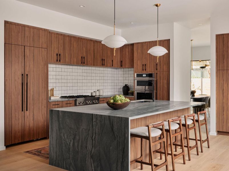 Furnished interior view inside a new home in , Austin (Image 8).