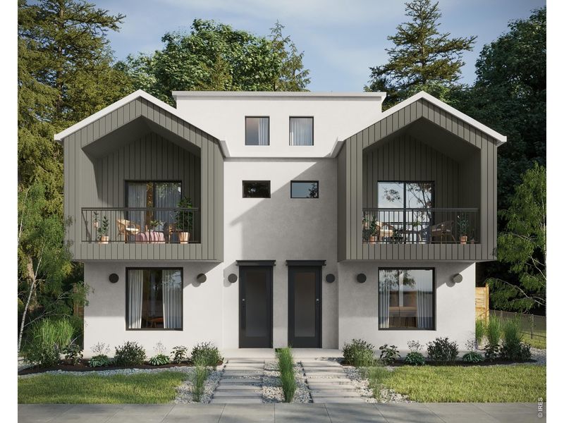 Front exterior of a new home in , Denver, CO, highlighting curb appeal (Image 1). Front exterior of a new home in , Denver, CO, highlighting curb appeal (Image 1).